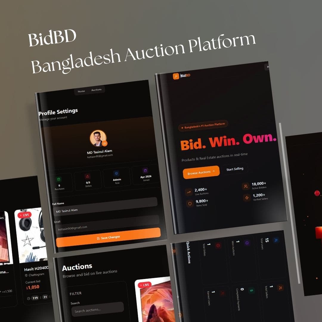 BidBD β Real-Time Auction Platform