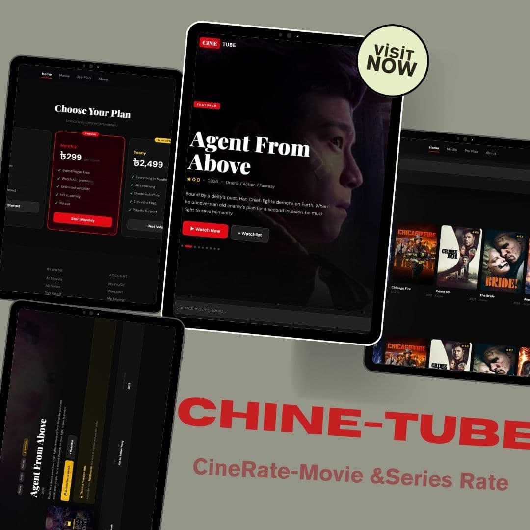 CineRate β Movie & Series Rating Portal